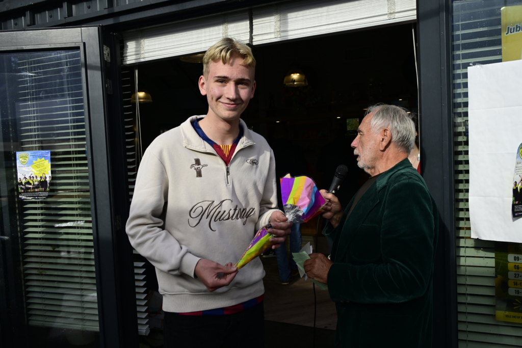 De beste jeugdspeler Ruben Kluijt